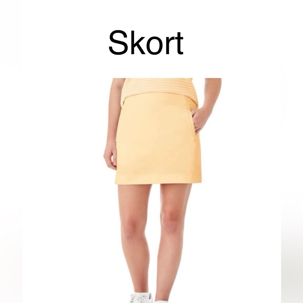 Classic Women's Yellow Skort